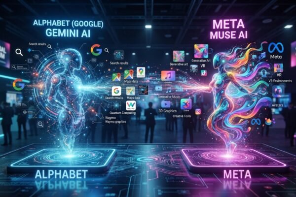 Alphabet vs. Meta's Muse AI agent