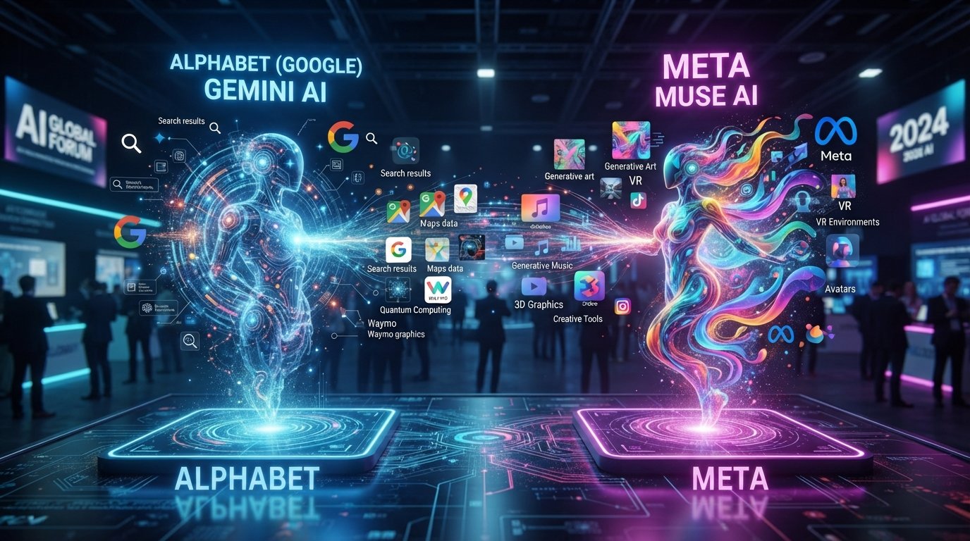 Alphabet vs. Meta's Muse AI agent