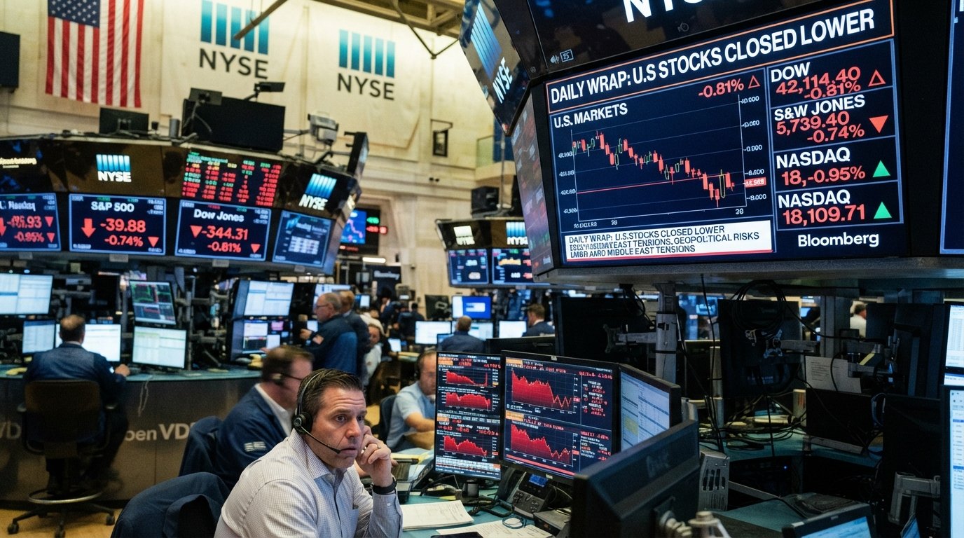 U.S Stocks Ended Lower